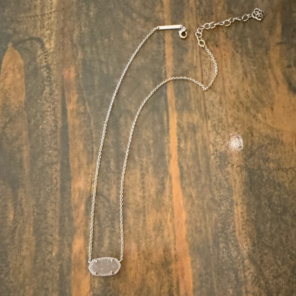 I am selling this silver kendra scott necklace!